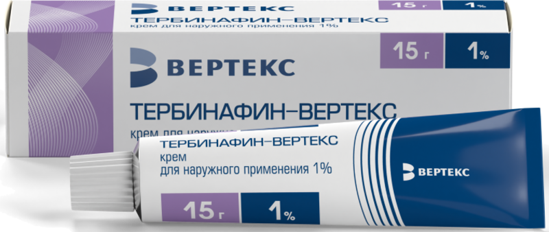 Тербинафин-Вертекс 1% крем 15г №1