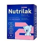 Смесь молочная Нутрилак 2 Премиум 6-12мес с пребиотиками 300г
