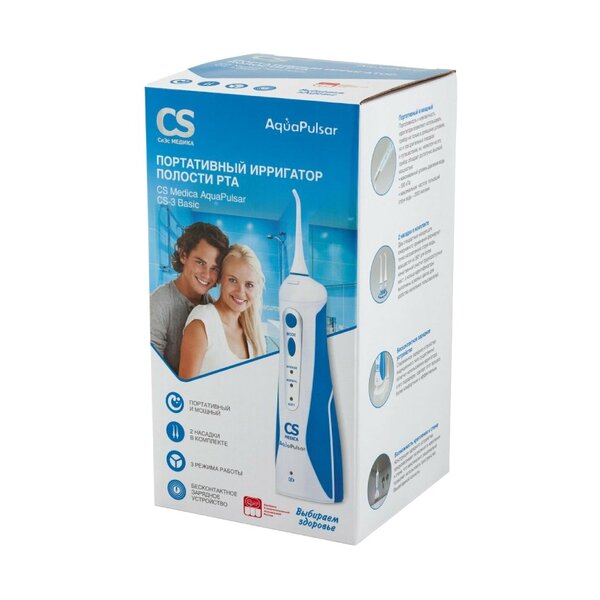 Ирригатор полости рта Аква Пульсар cs medica cs-3 basic