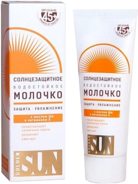 Голден Сан молочко солнцезащит водостойк spf45+ 60мл