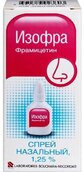 Изофра 1,25% спрей наз фл 15мл №1